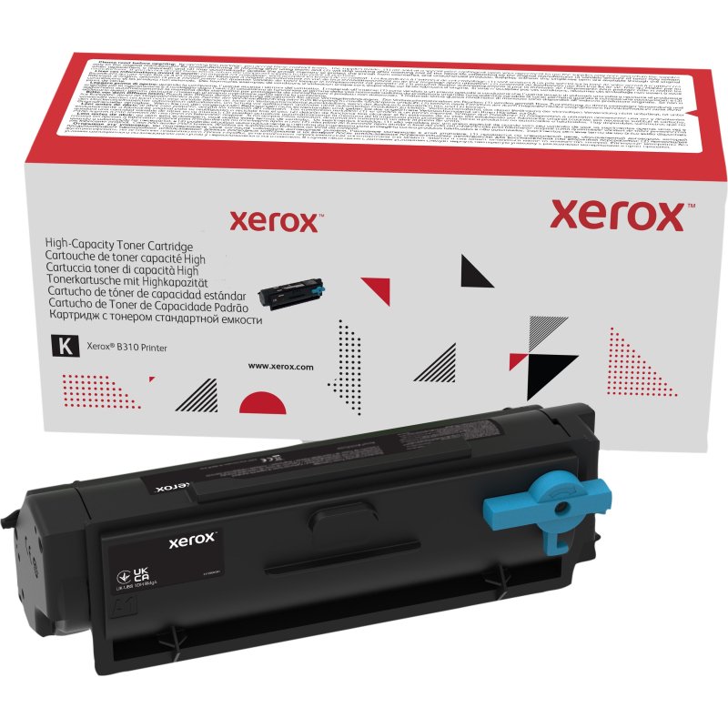 Xerox Cartouche de toner Noir de Grande capacité Imprimante ® B310, Imprimante multifonction ® B305/ ® B315 (8000 pages) - 006R04377