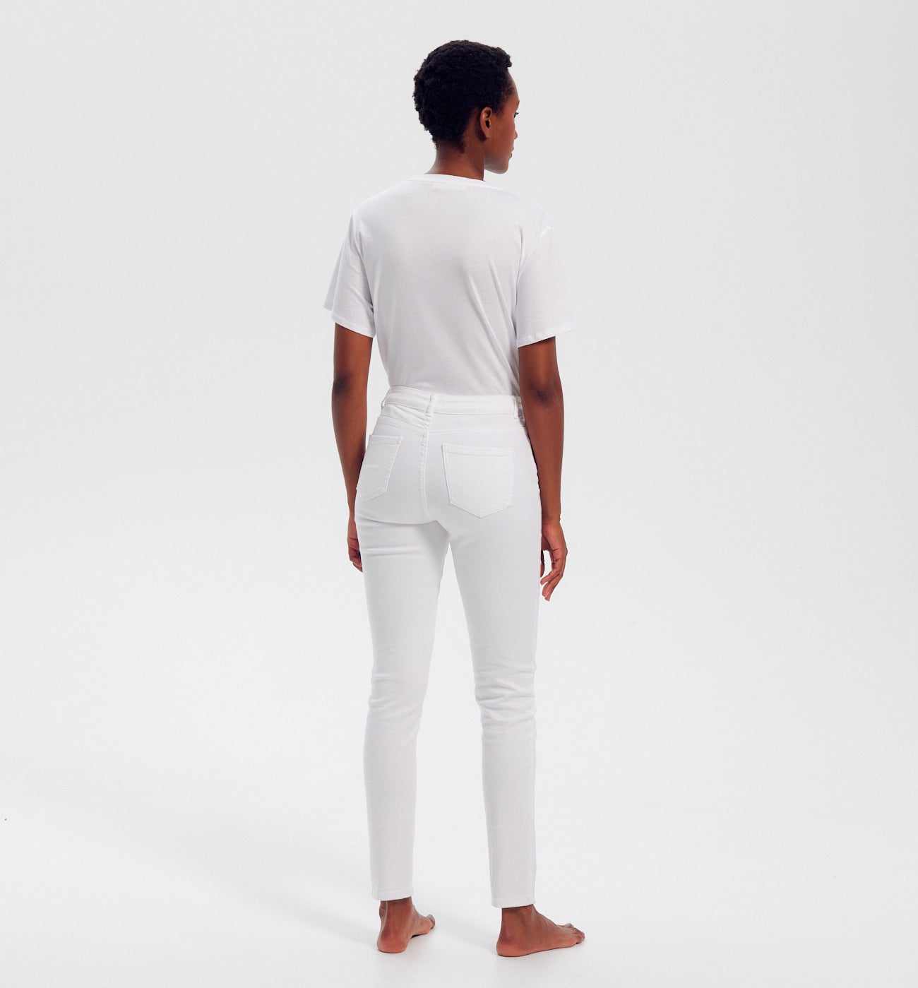 Jean skinny femme GASPARD - Blanc