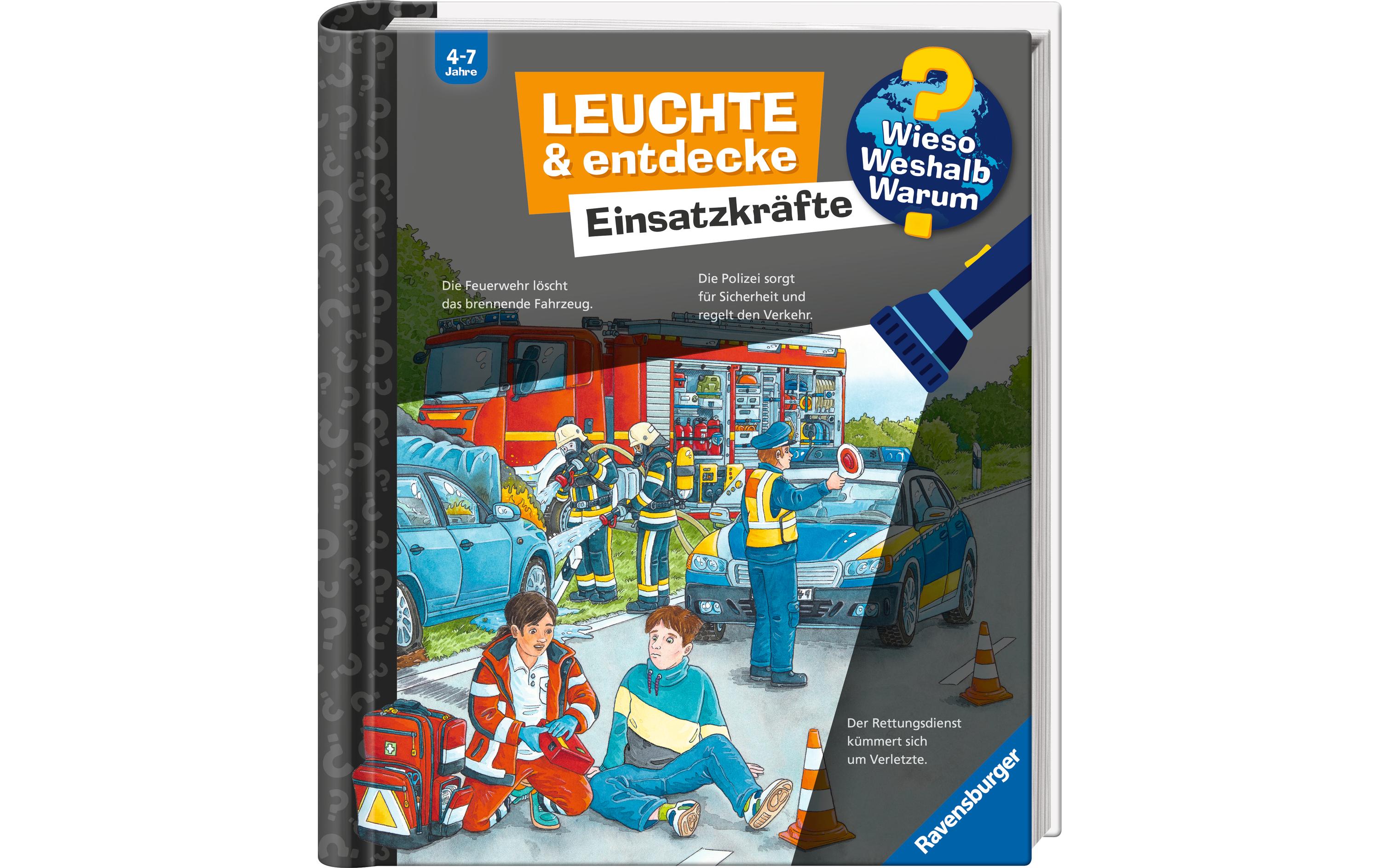 Kinder-Sachbuch WWW Leuchte und entdecke: EinsatzkräfteKlappbuch