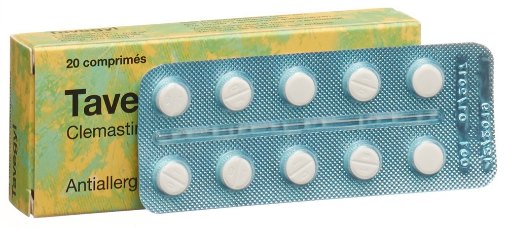 TAVEGYL Tabl 1 mg Blist 20 Stk