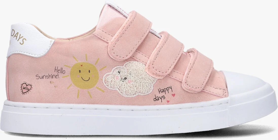 SHOESME roze shoesme lage sneakers sh23s001