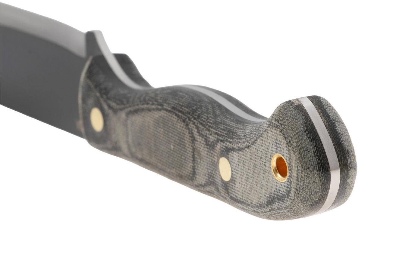 Condor SBK CTK3940-5.28HC, Black 1075 Carbon Steel, Black Micarta, vaststaand mes, Julio Diez design