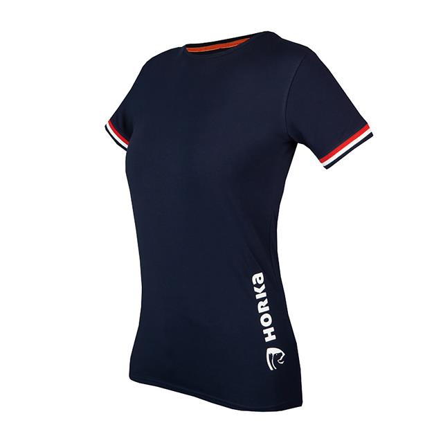Shirt KNHS Fan NL Dames Donkerblauw