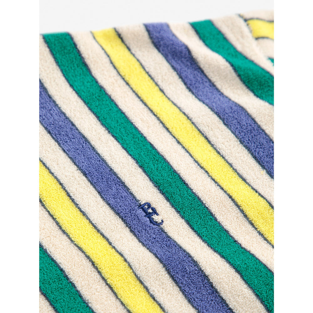 Køb Bobo Choses Offwhite Multicolor Stripes Terry Cloth Sweatshirt