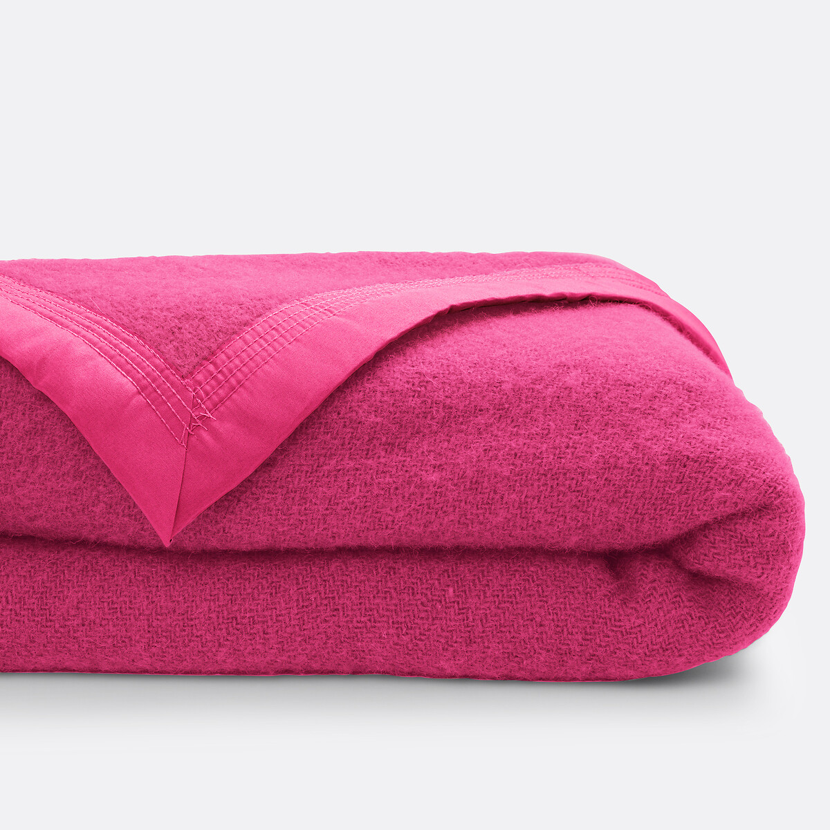 LA REDOUTE INTERIEURS<br>Manta em pura lã de barbear Woolmark 350 gr/m2