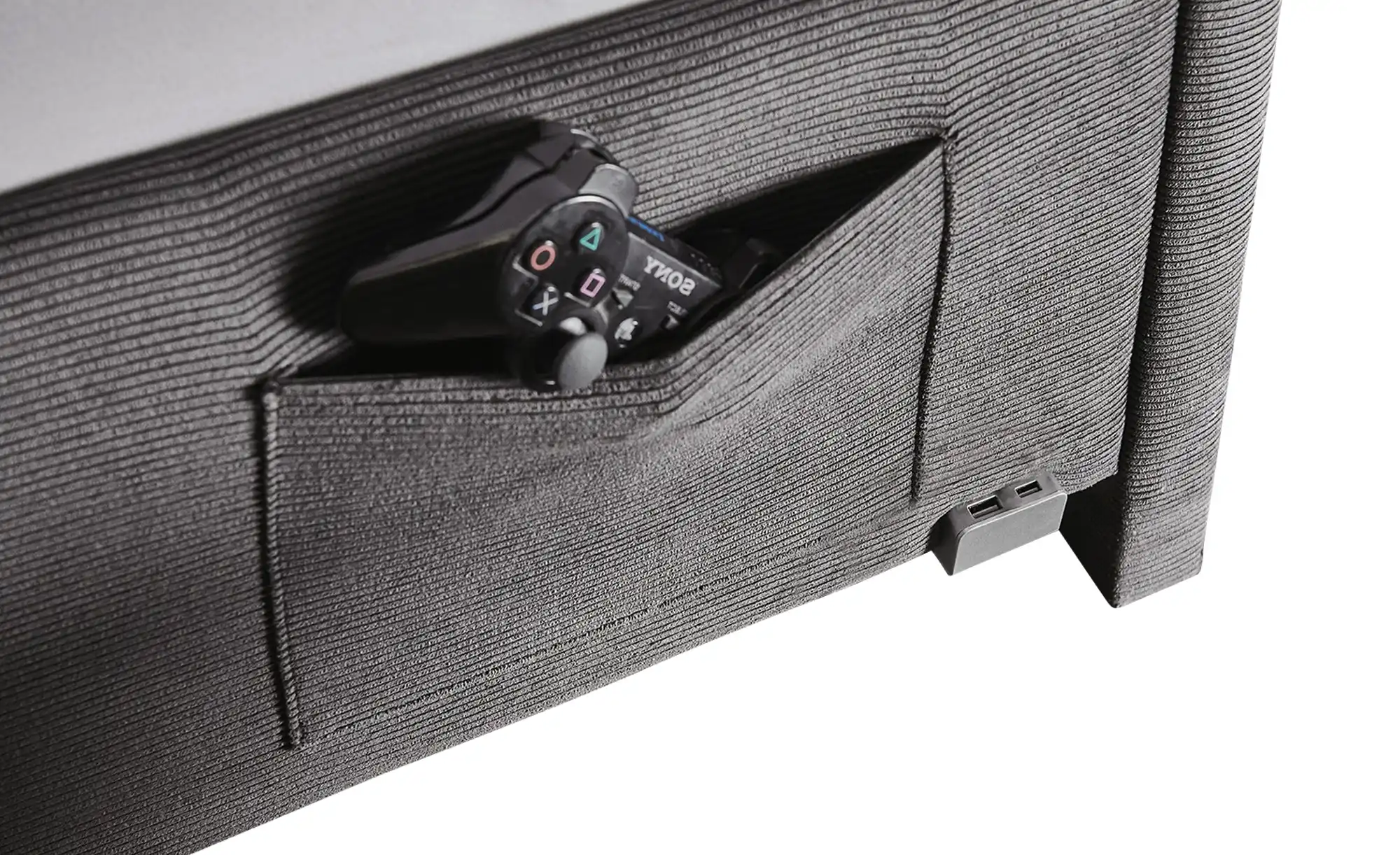 Polsterbettgestell mit USB-Anschluss Cool