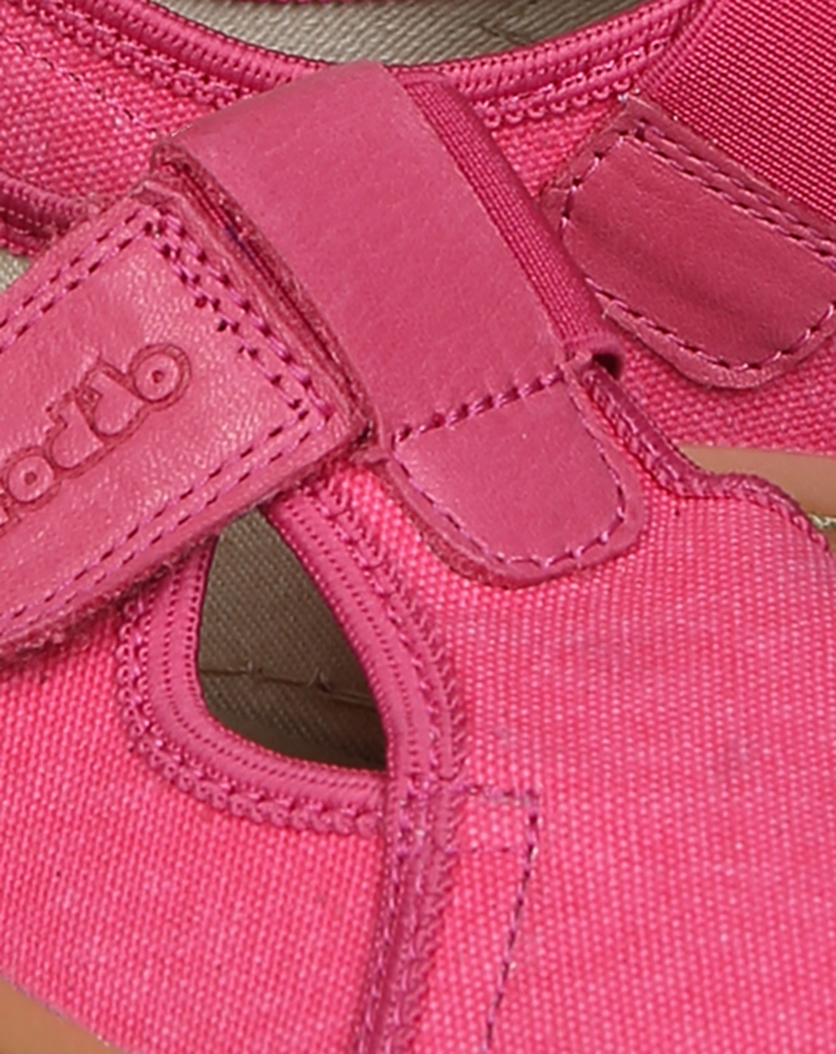 Barfußschuhe CANVAS T-BAR in fuxia
