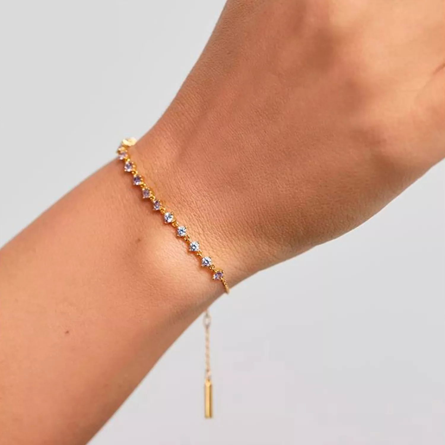 PDPAOLA Victoria Armbånd 18 kt. Forgyldt Sølv PU01-108-U