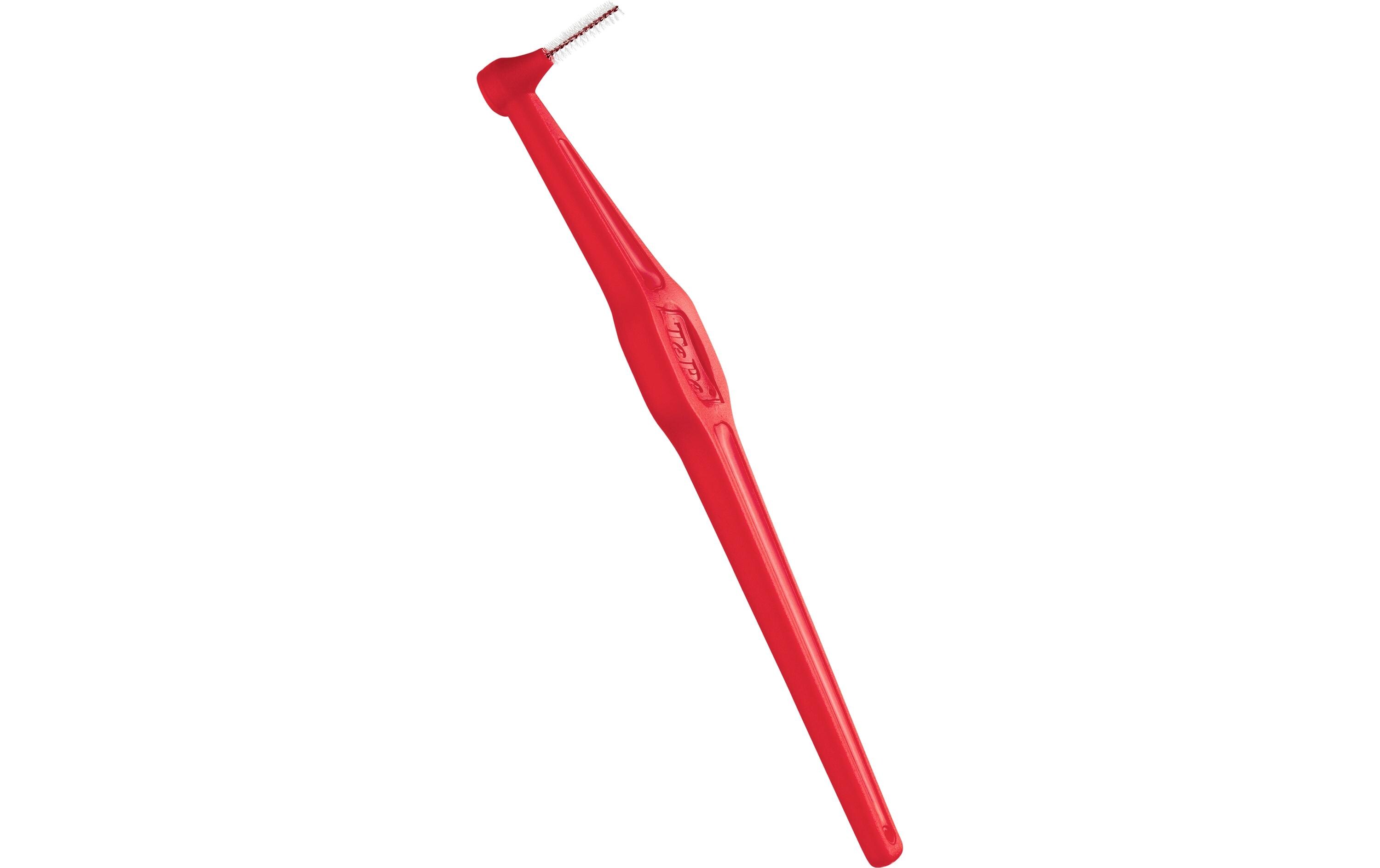 Interdentalbürsten Angle RotGewinkelte Interdentalbürste für besseren Zugang