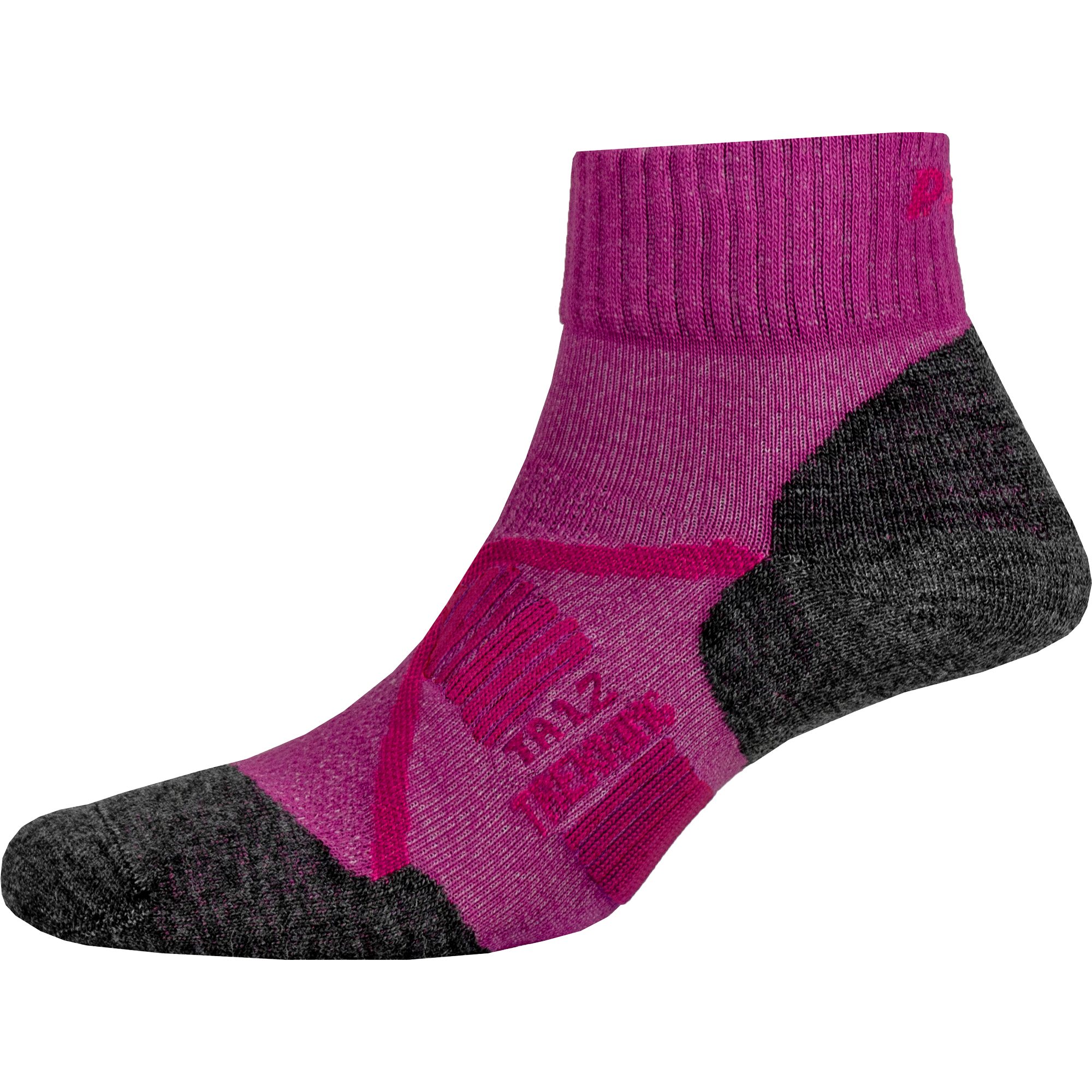 P.A.C. 1.2 Trekking Merino Short Cool Socken Damen berry