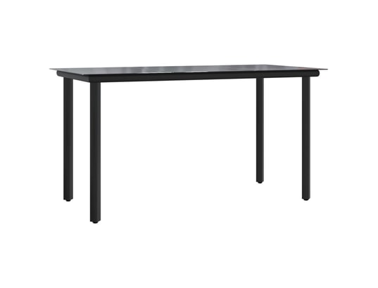 VIDAXL - Ensemble table et chaises Ensemble à manger de jardin 9 pcs coussins gris résine tress...