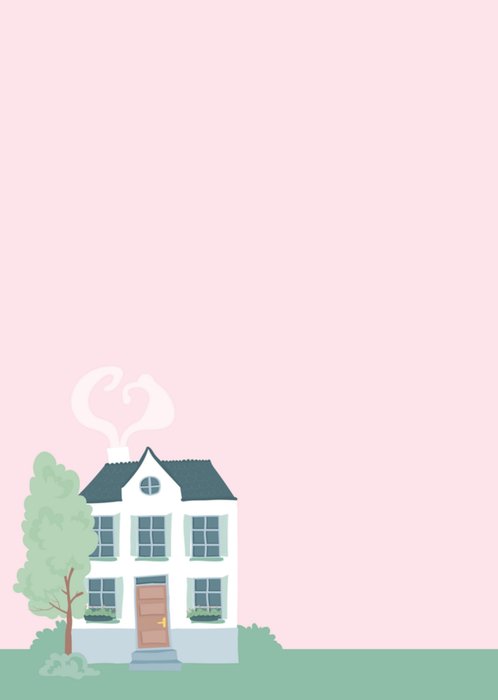 Tante Kaartje | Nieuwe woning kaart | met naam