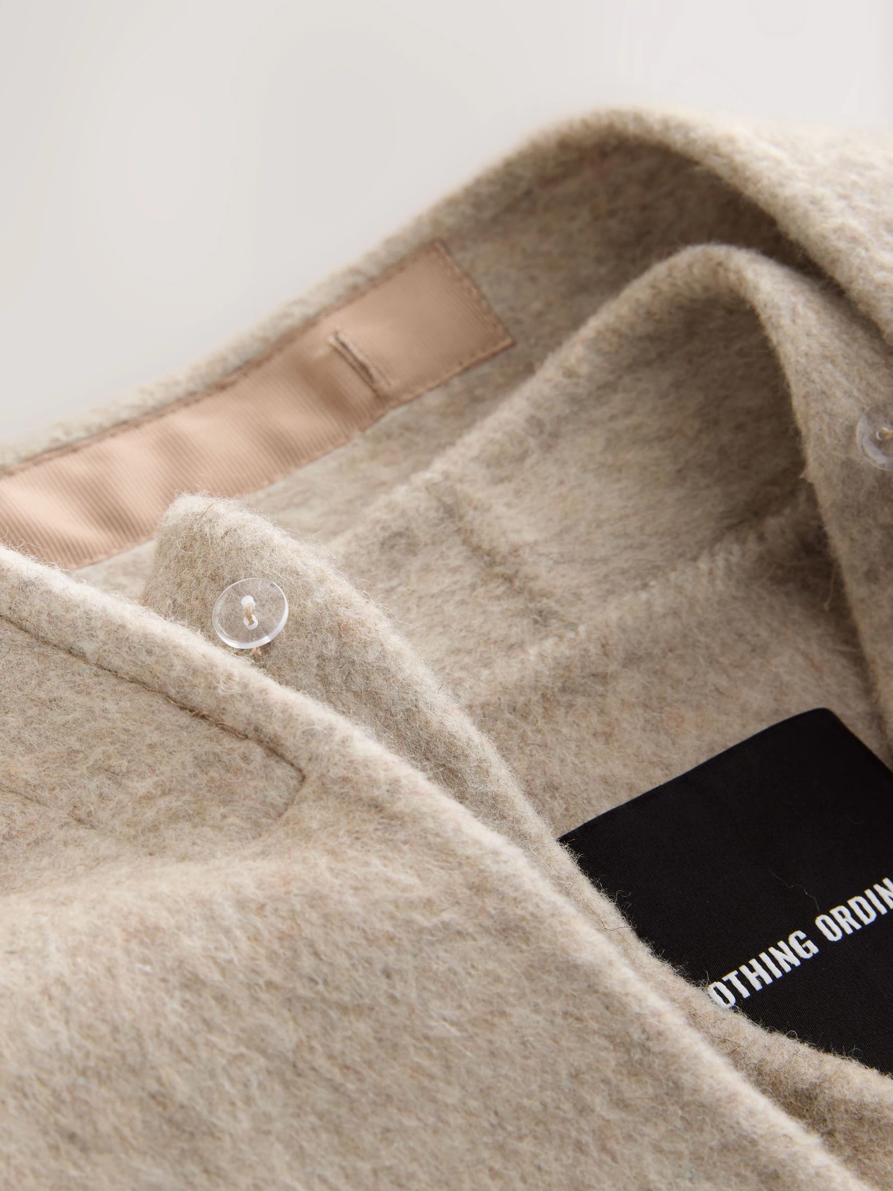 Nothing Ordinary Wool Rich Scarf Maxi Coat