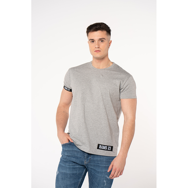 Camiseta Manga Corta Detalle Cinta Rams 23