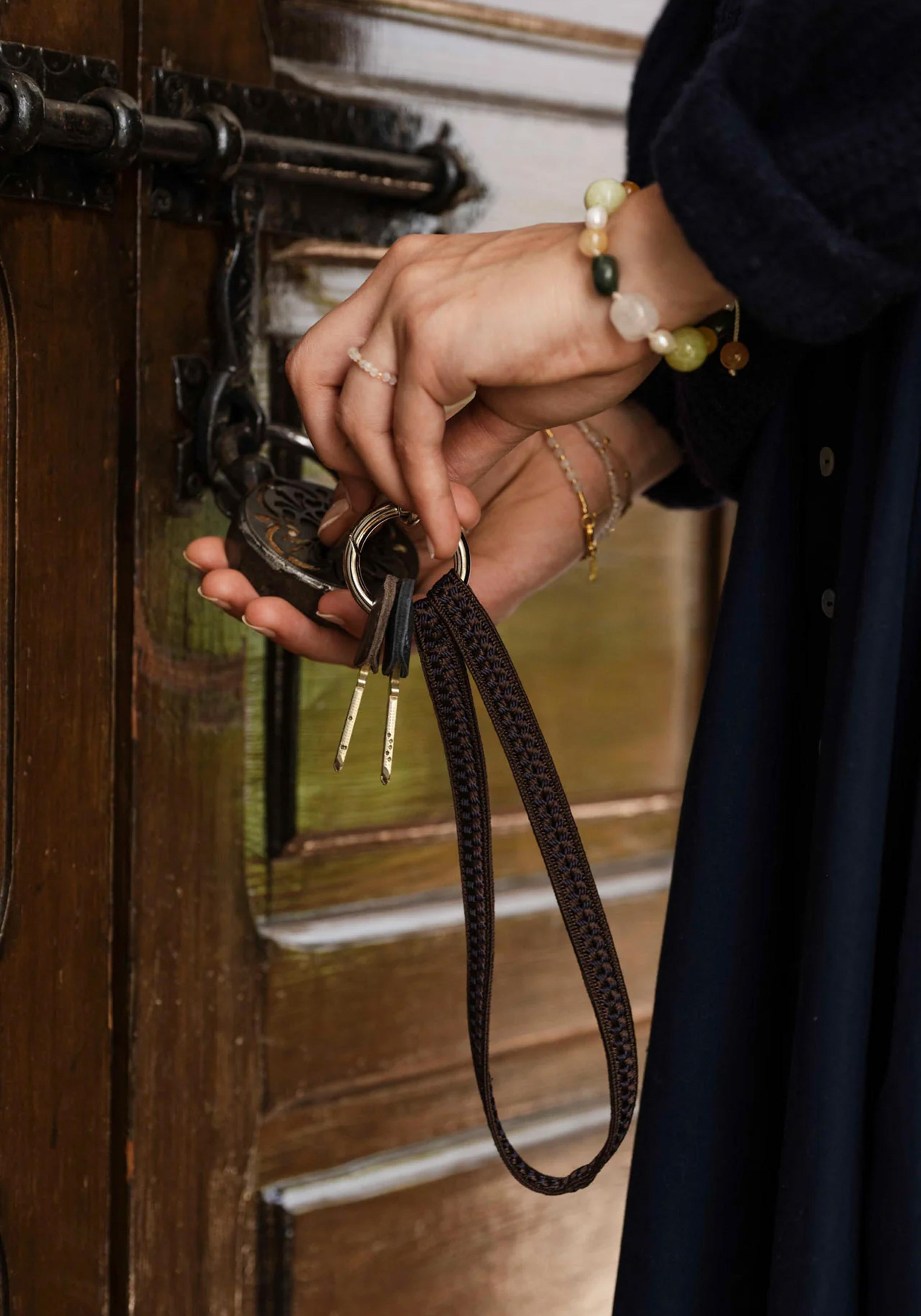 YOOMEE Mini-Schlüsselband Keychain Zahra Nightingale Gold