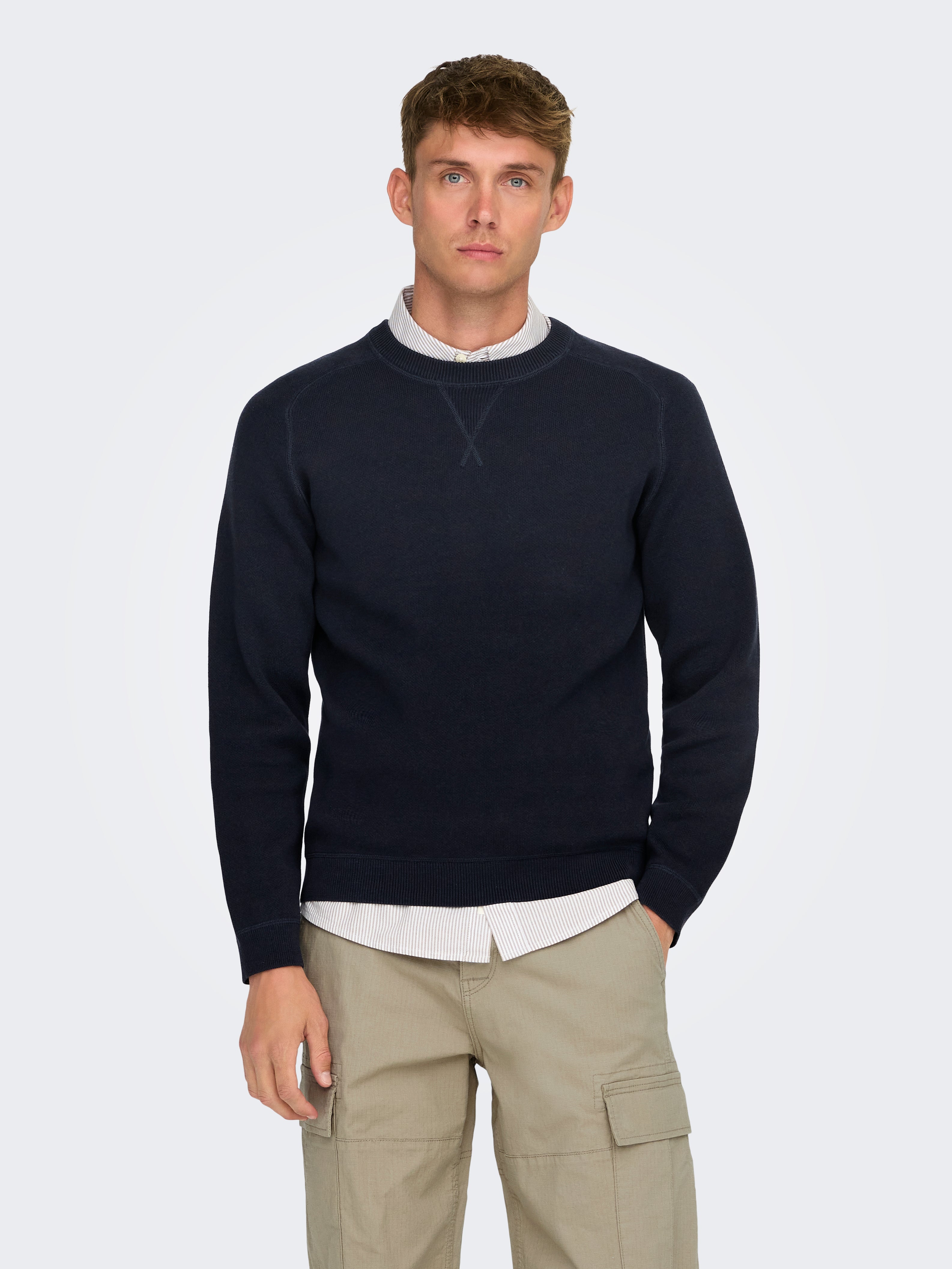 ONSPIN Pullover Dark Navy