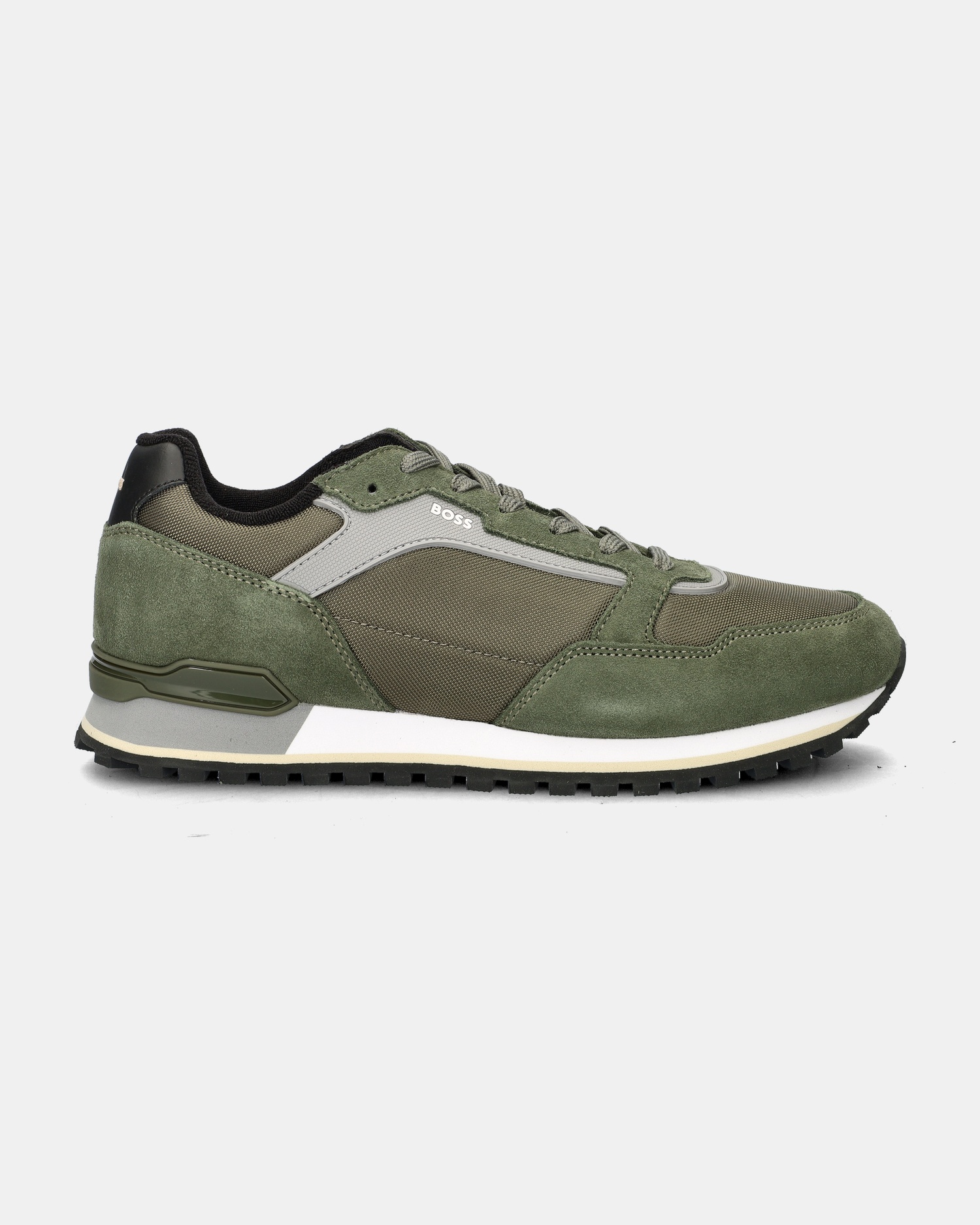 BOSS Parkour L Runner Lage sneakers  - groen