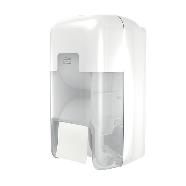 Distributeur papier toilette Tork Mid-Size T7 vertical double rouleaux