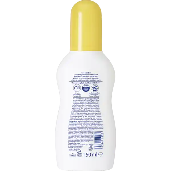 Babysanft Sonnenspray Ultra Sensitiv LSF 50+