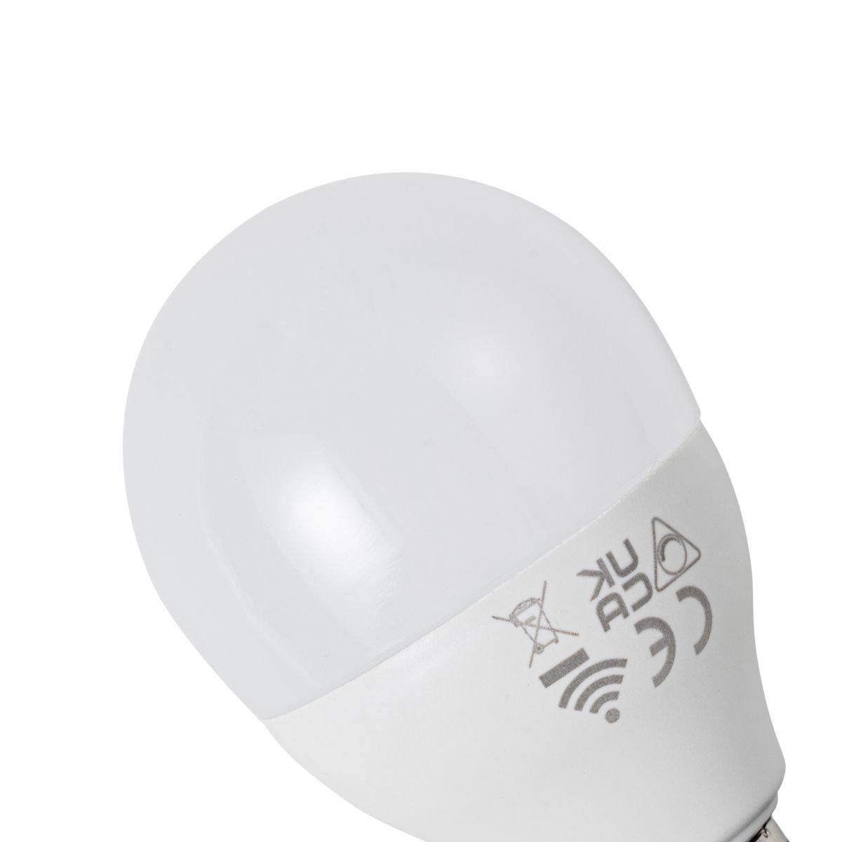 Smart E14 LED lamp G45 opaal RGBW 4.9W 470 lm 2700-6500K