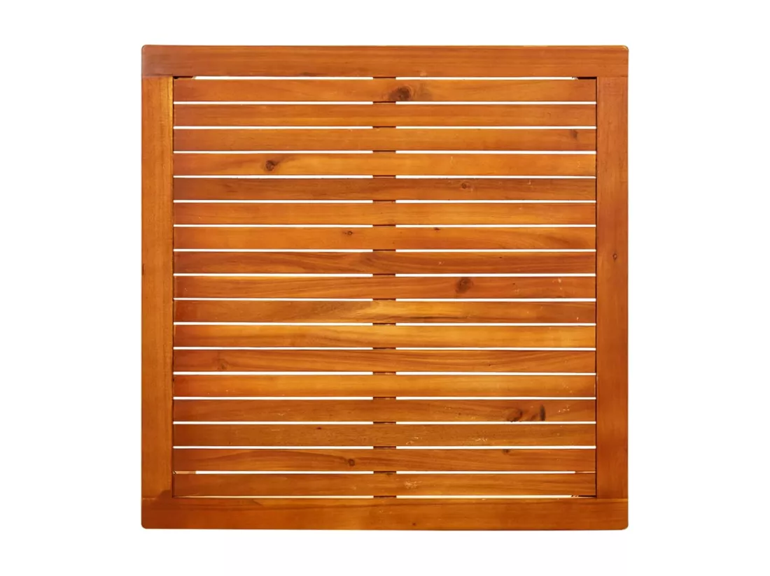 Prolenta Premium - Table basse de jardin 85x85x45 cm Bois solide d'acacia