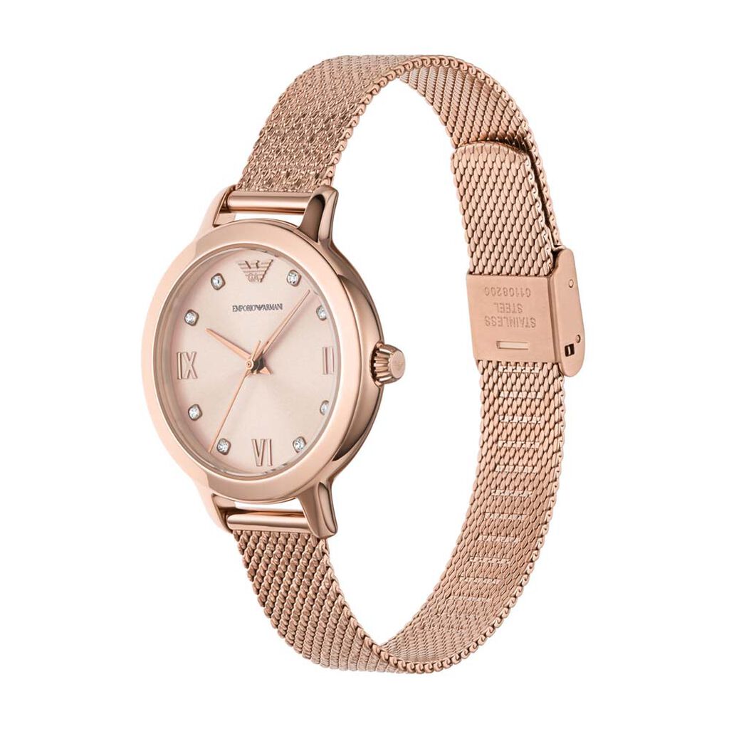 Montre Emporio Armani Rose