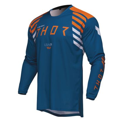 Maillot cross Thor LAUNCH ZONE 2025 - Bleu
