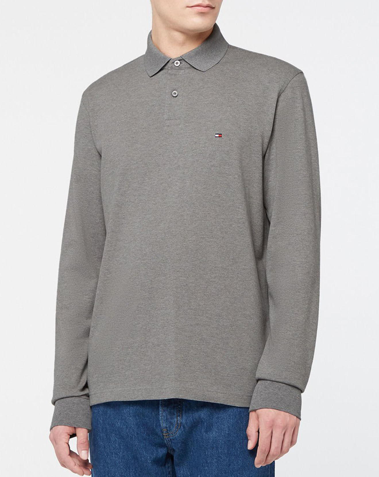 Tommy Hilfiger Polo Regular 1985 gris moyen