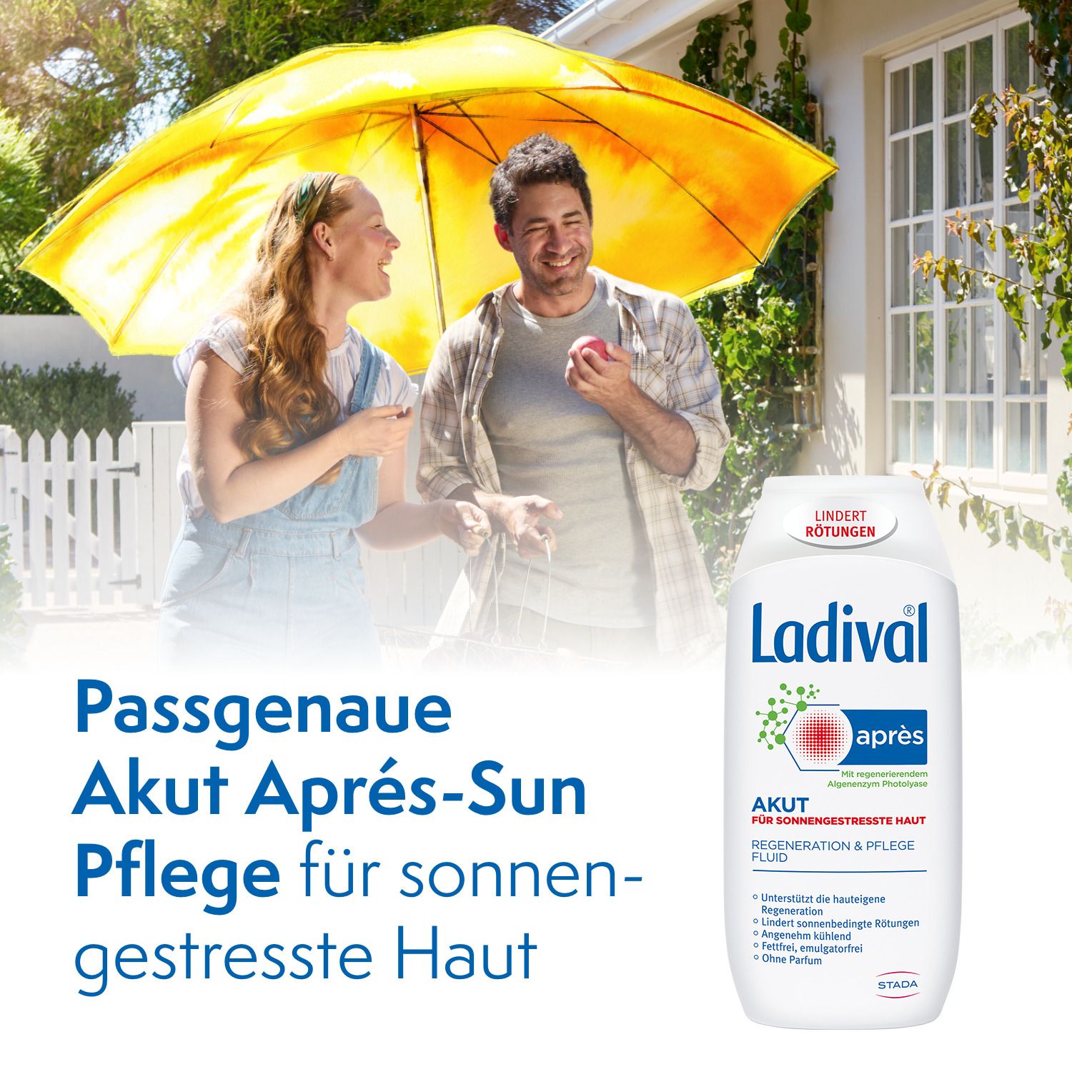 Ladival® Akut Après Beruhigungs-Fluid für sonnengestresste Haut