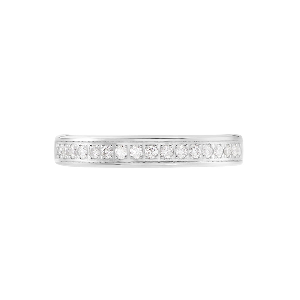 Alliance Amber Or Blanc Diamant