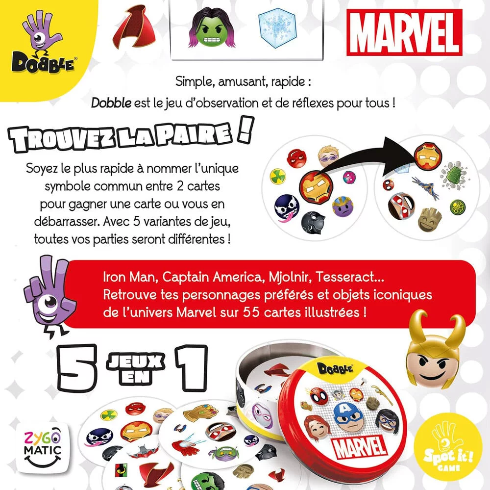 MARVEL  - DOBBLE EMOJI