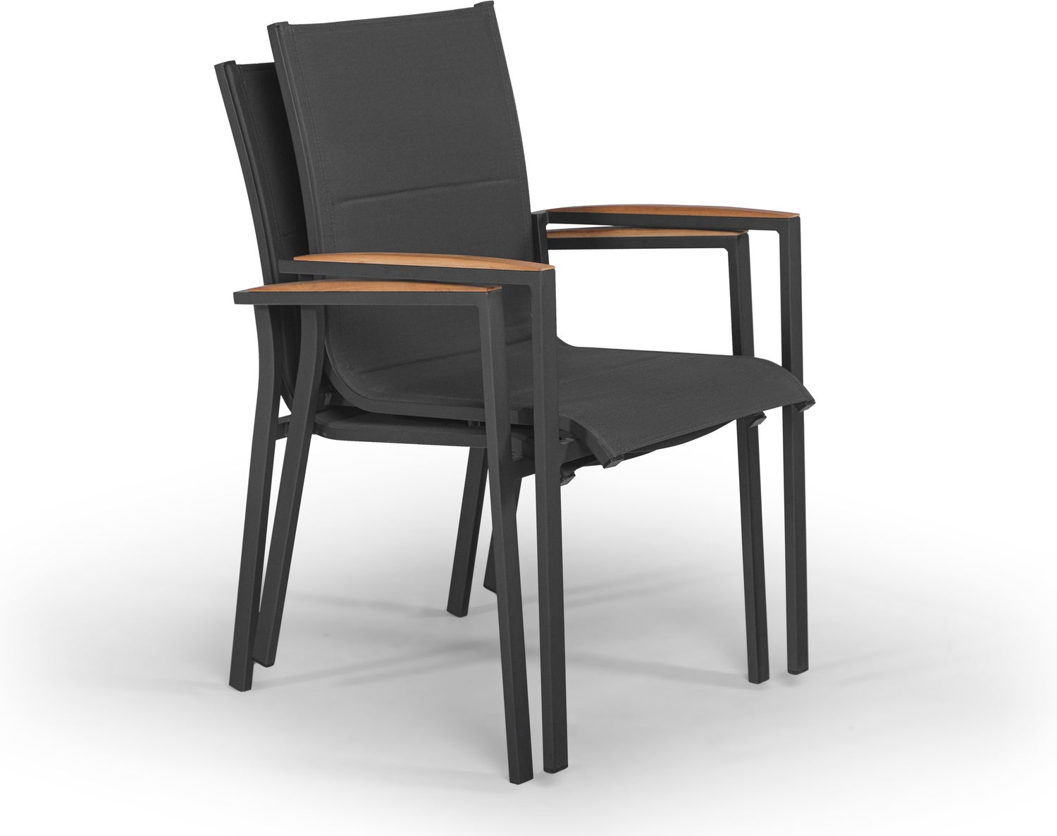 Tierra Outdoor eettafelstoel Foxx antraciet