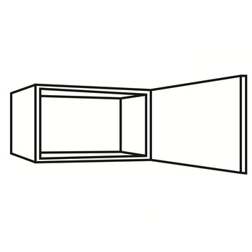 Optifit Klassik60 afzuigkapkast 35,2(h) x 60(b) x 34,6(d) cm
