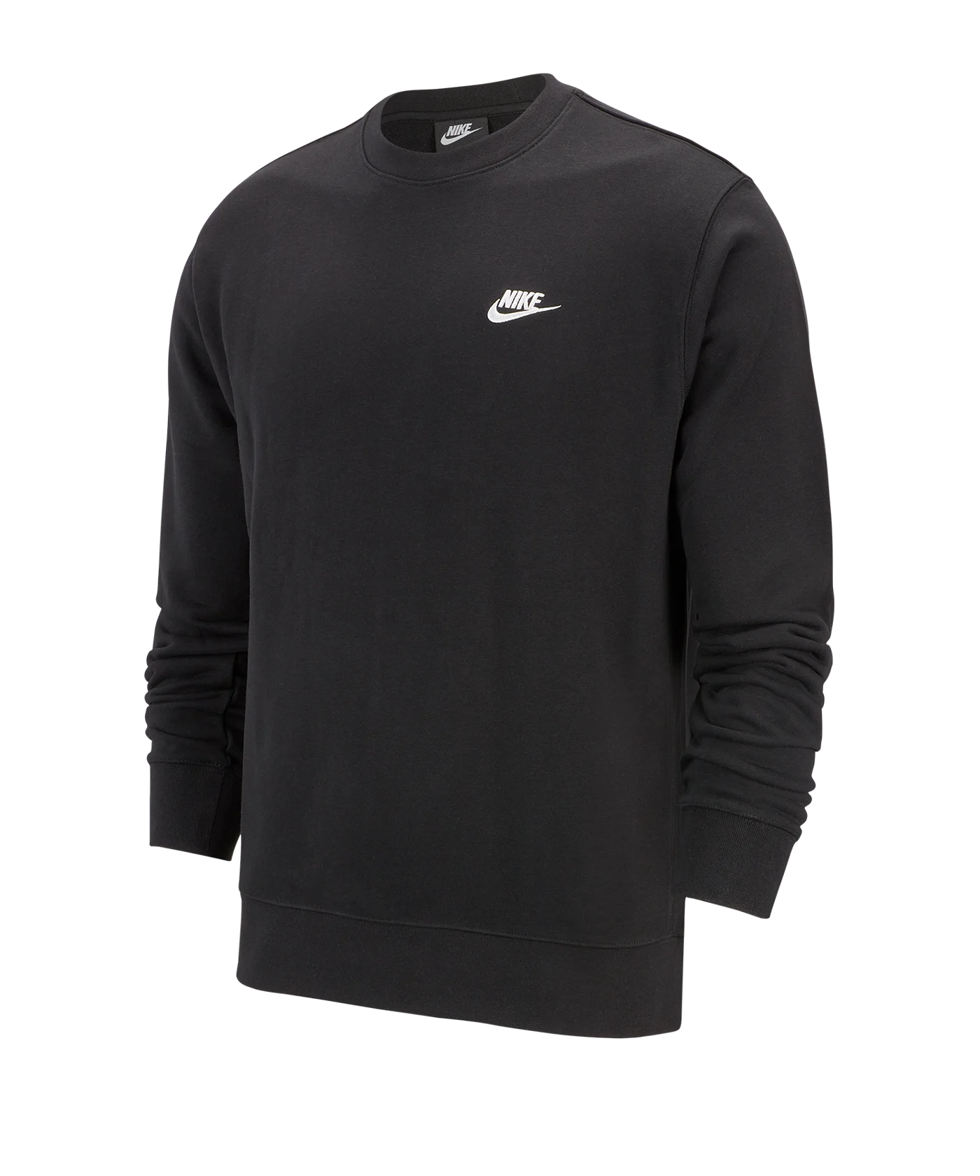 Nike Club Crew Sweatshirt Schwarz F010