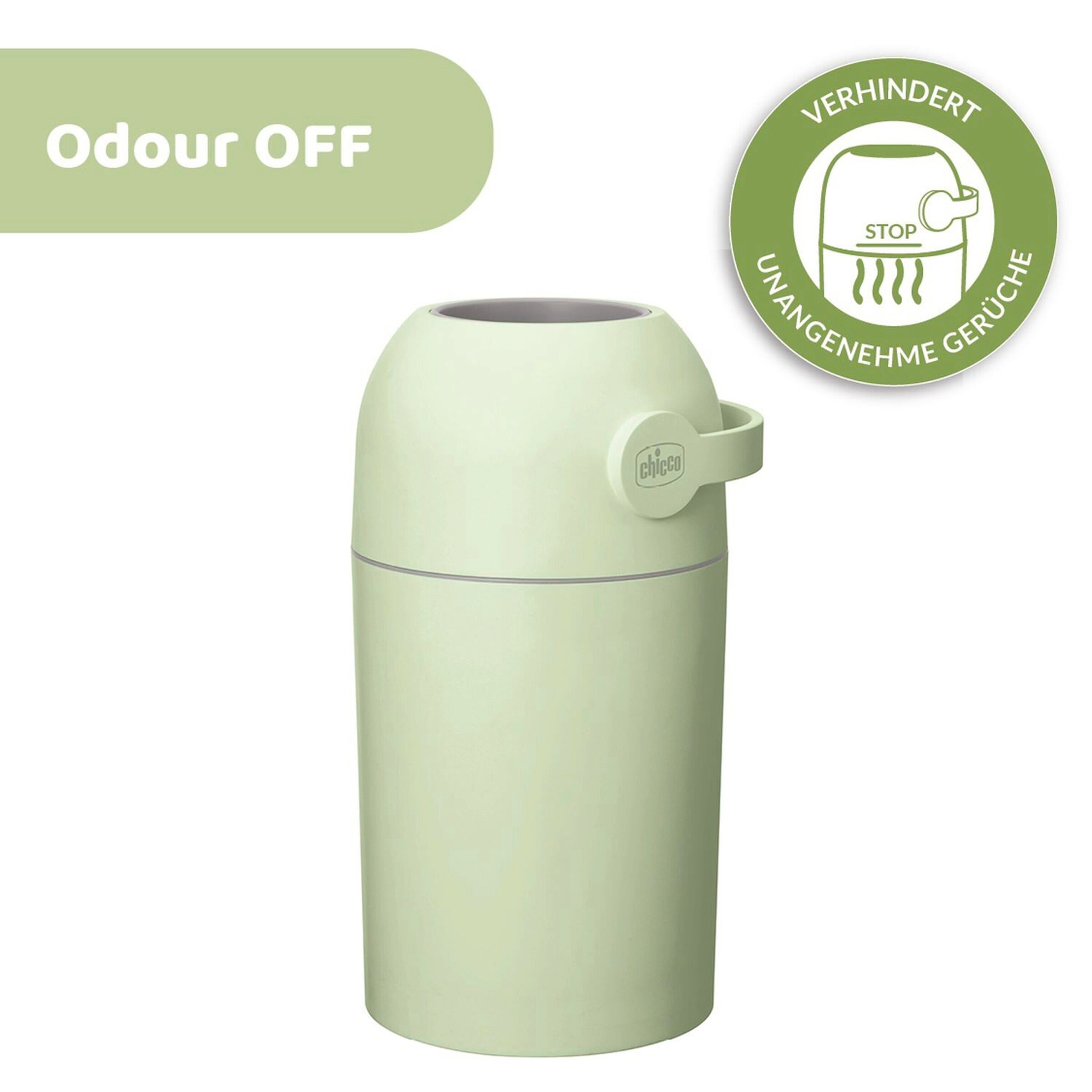 Chicco Windeleimer Odour Off green