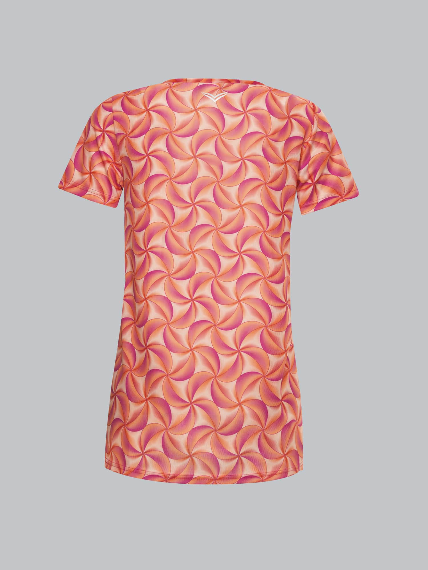 Sport T-Shirt mit modischem Allover-PrintApricot