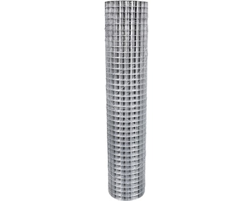 Volièregaas, maaswijdte 19 mm, 5 x 1 m, verzinkt