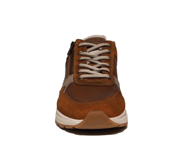 Australian Footwear 15.1682.02 Connery WijdteK Cognac-Taupe-White T6E