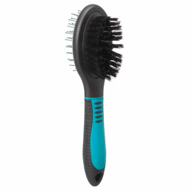 Brosse en plastique double face Trixie