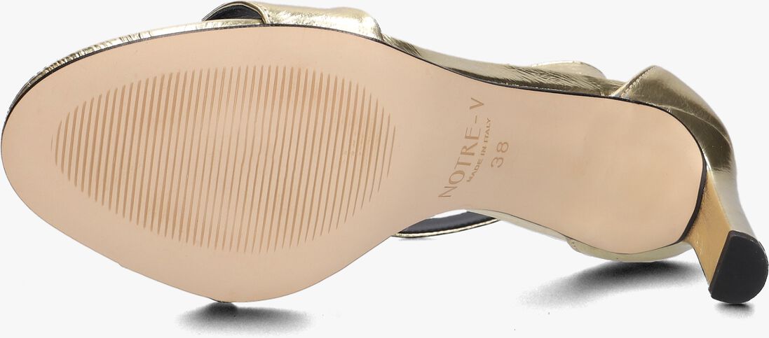 NOTRE-V gouden notre-v sandalen x bo - gigi
