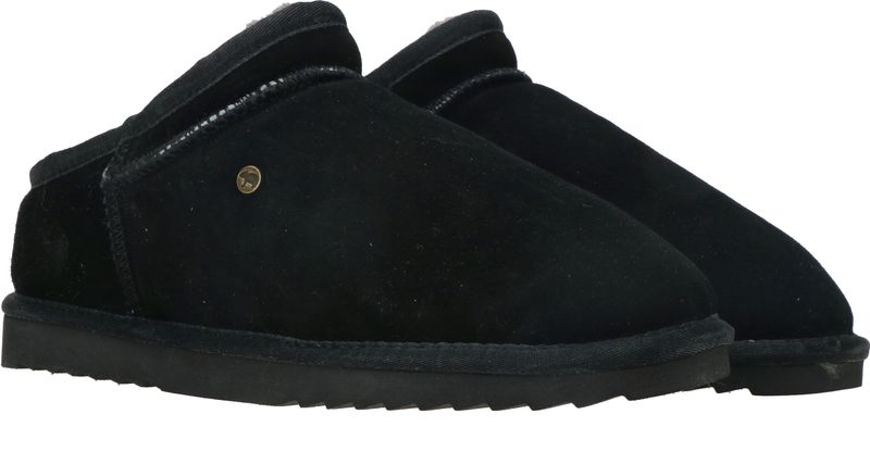 Warmbat Conner Pantoffels Zwart Heren