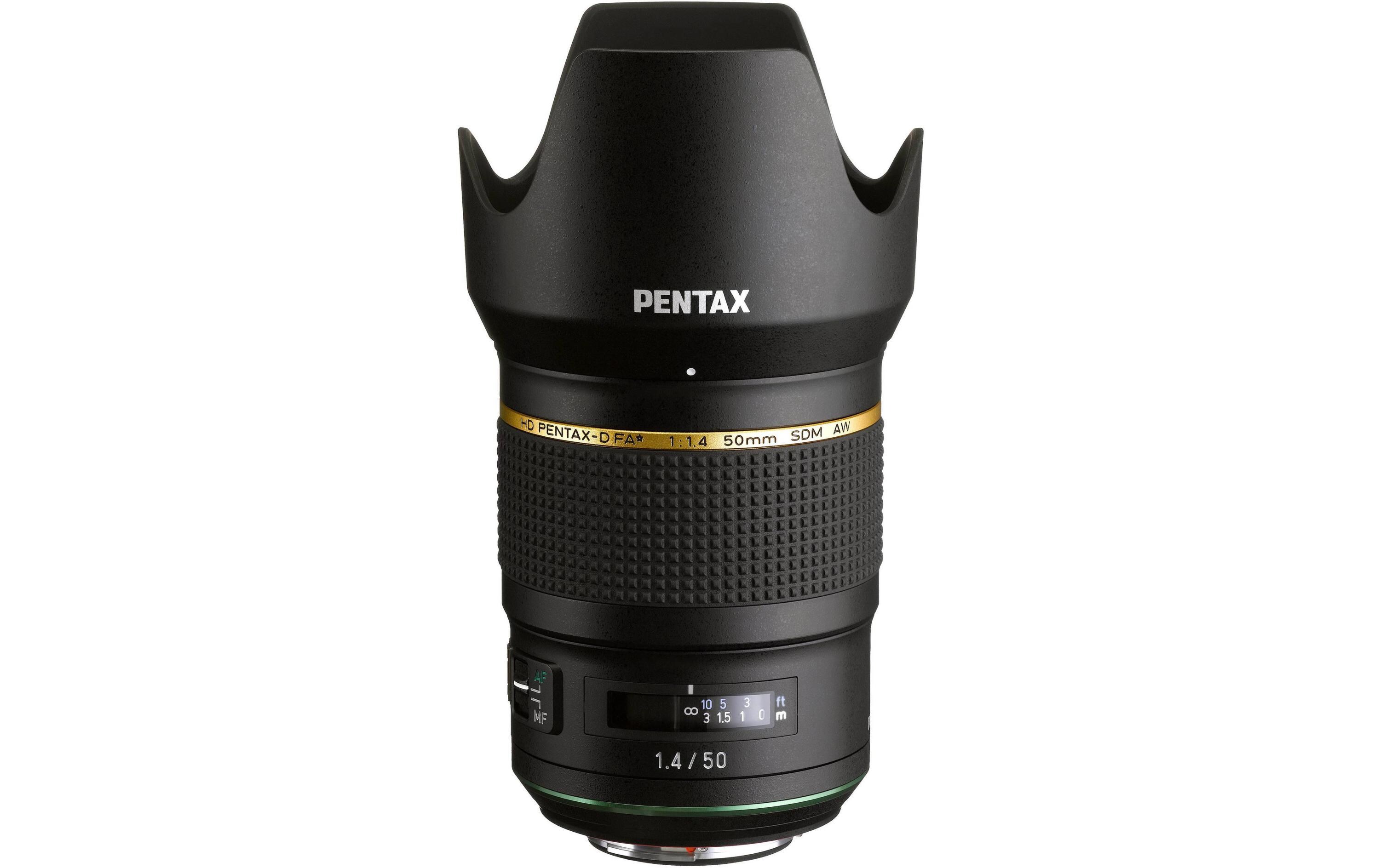 Festbrennweite HD FA* 50mm F/1.4 SDM AW – Pentax K<br>Klassische Standardbrennweite