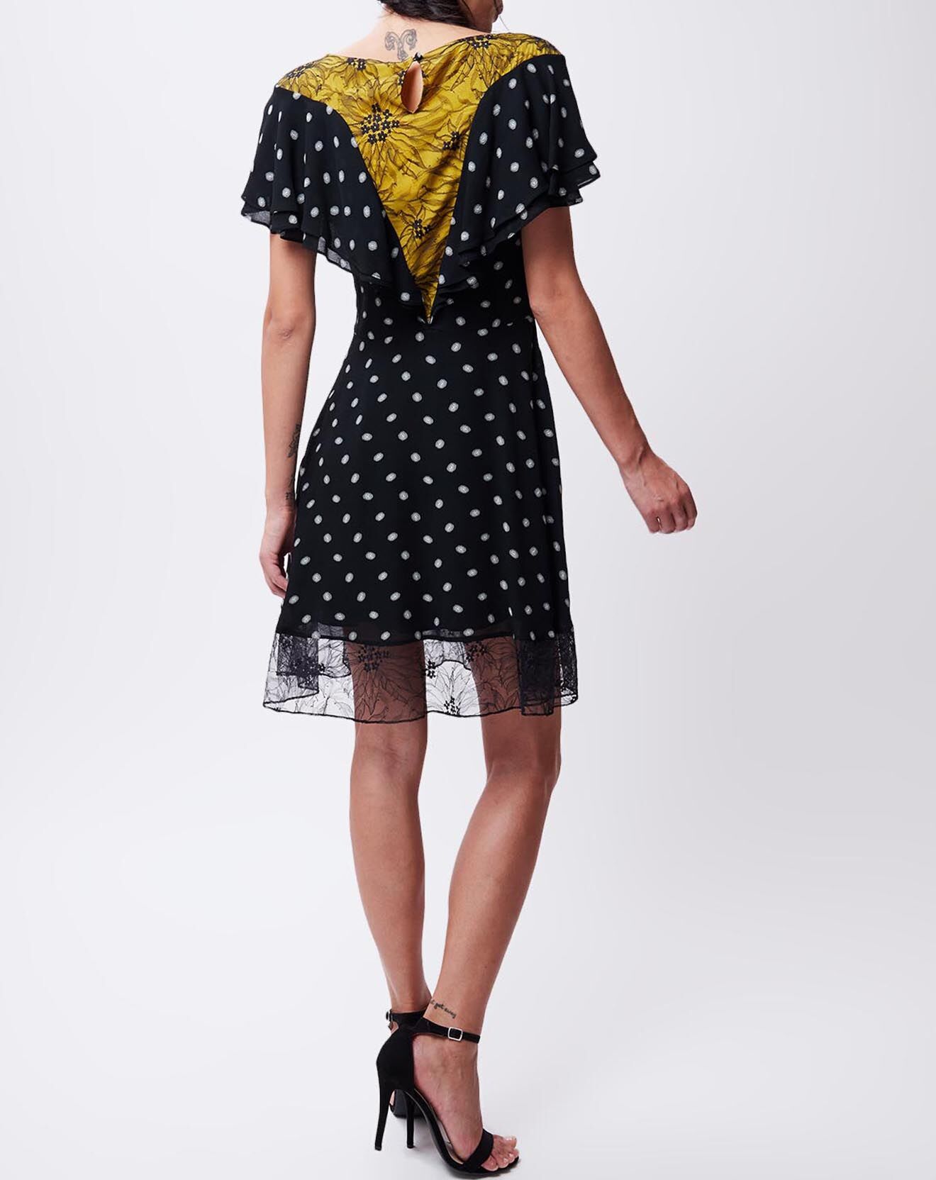 John Galliano Robe Elise noire