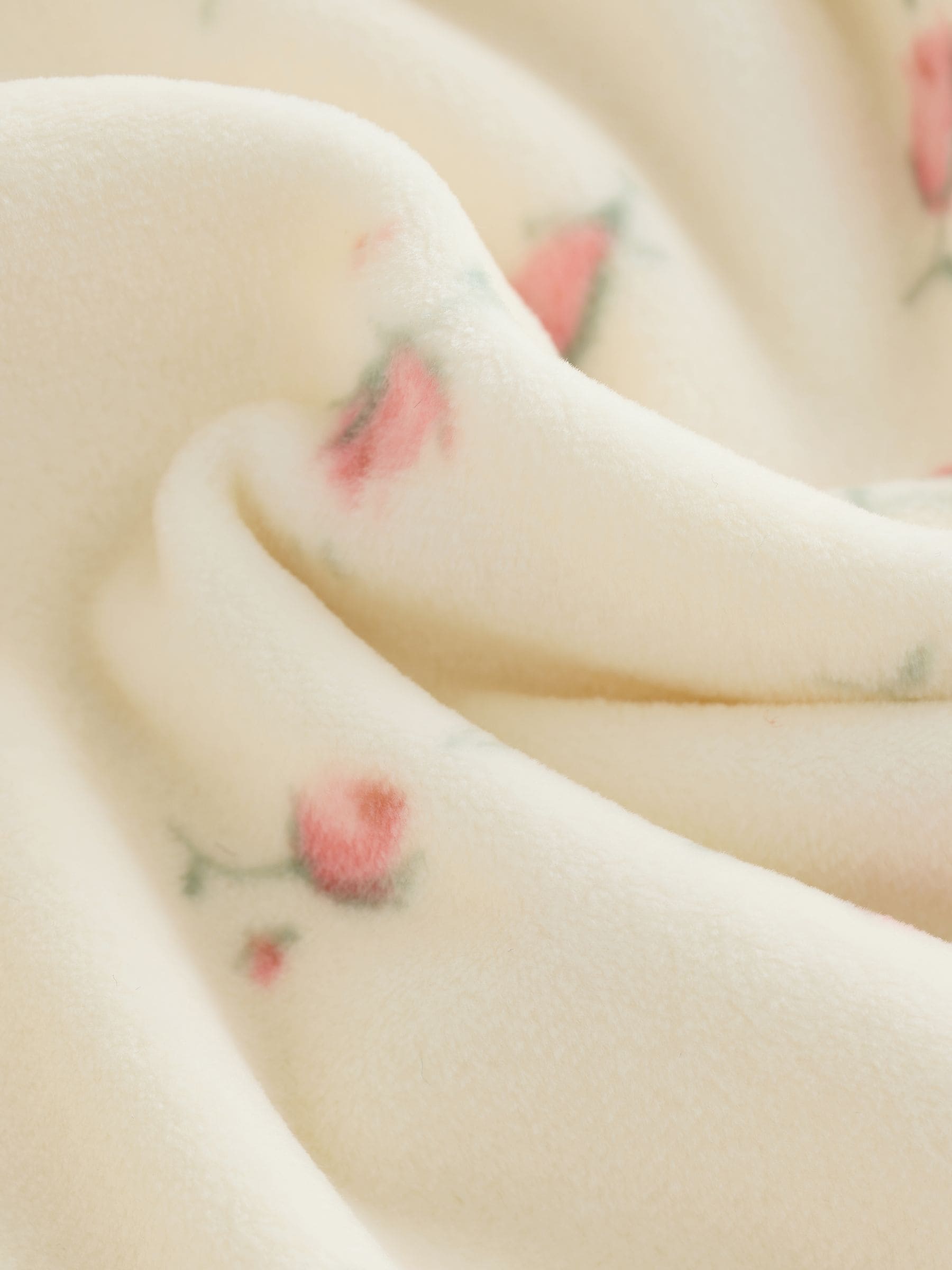 Bont gebloemd - Behaaglijke fleece pyjama (2-16 jr)