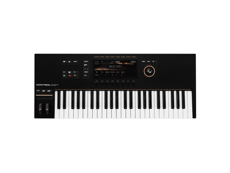 Native Instruments Keyboard Controller Kontrol S49 – MK3 Bahnbrechender Keyboard-Controller mit Zugriff auf die beste Sound-Library der Welt