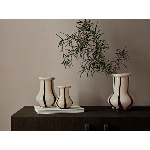 ferm LIVING Riban Vase, Cream