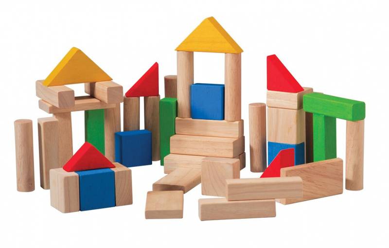 PlanToys Klosser, Kulørt