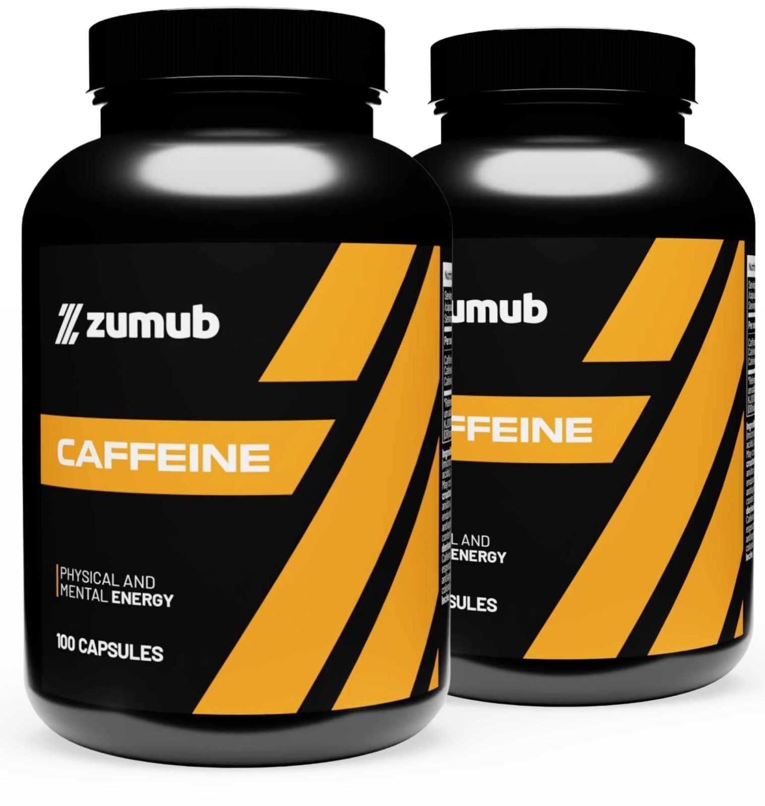 Zumub Cafeína 100 cápsulas