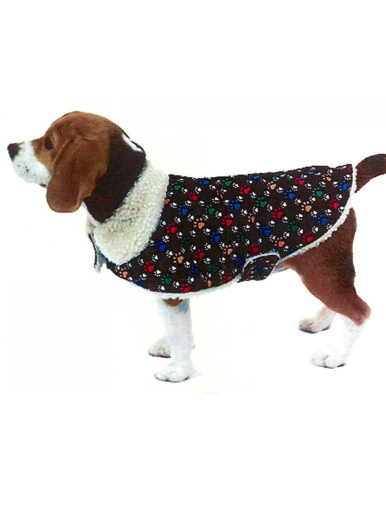 Manteau fourré pour chien