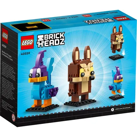 LEGO® BrickHeadz™ 40559 Road Runner & Wile E. Coyote